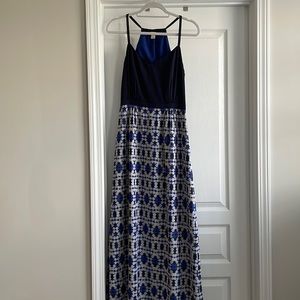 J.Crew maxi dress w/ slit